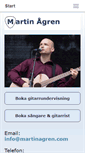 Mobile Screenshot of martinagren.com